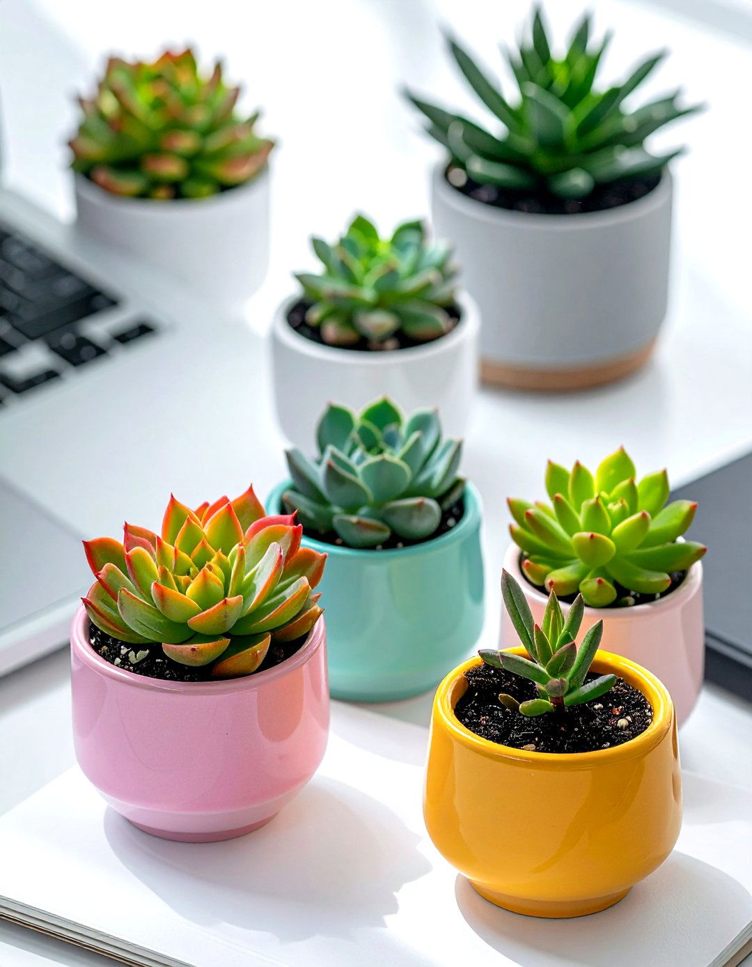 Small Succulent Ceramic Pot - 30 ceramic planter ideas