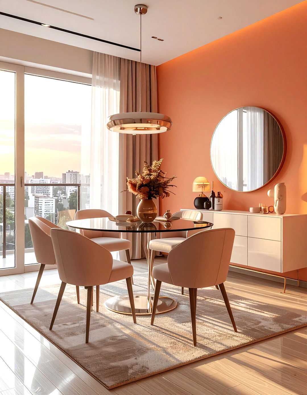 Small Sunset Dining Room Apartment - 30 sunset dining room ideas