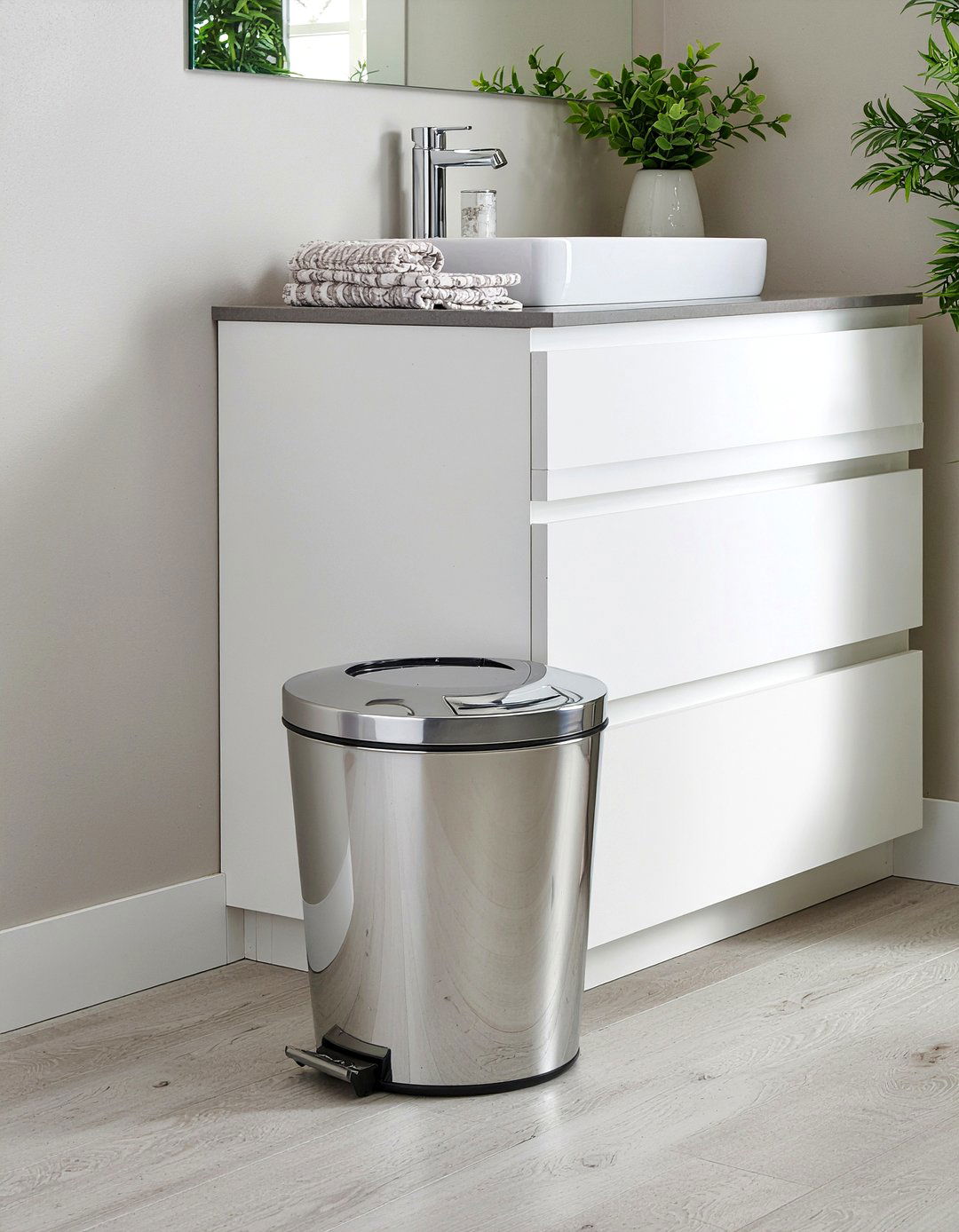 Small Trash Can - 30 bathroom essentials ideas