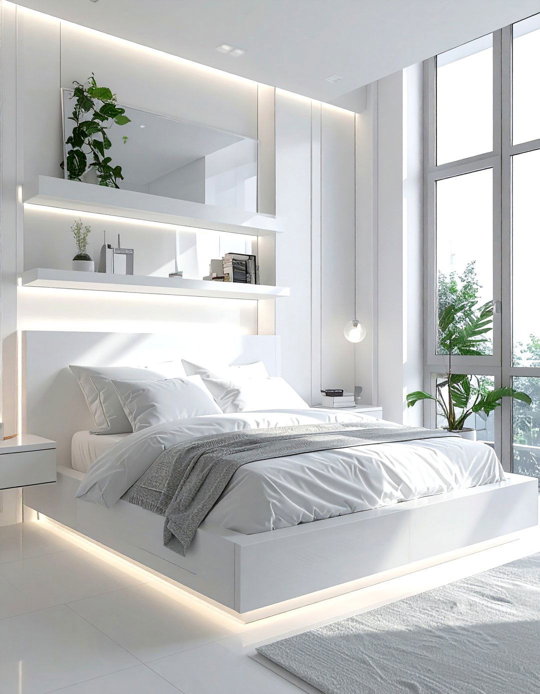 Small White Bedroom - 30 bright white bedroom ideas