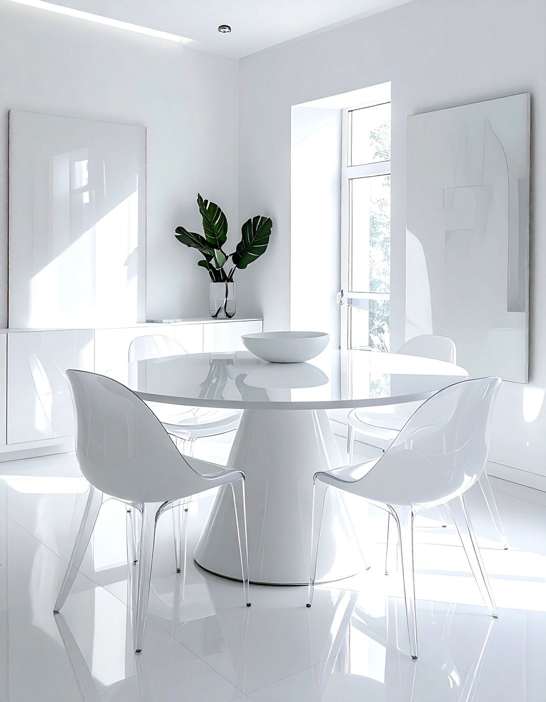Small White Dining Room - 30 white dining room ideas