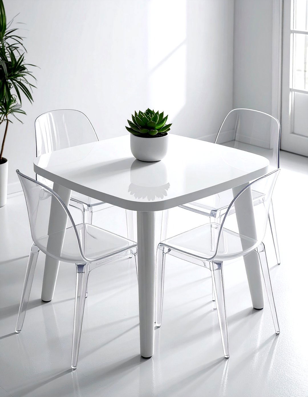 Small White Dining Table - 30 white dining table ideas