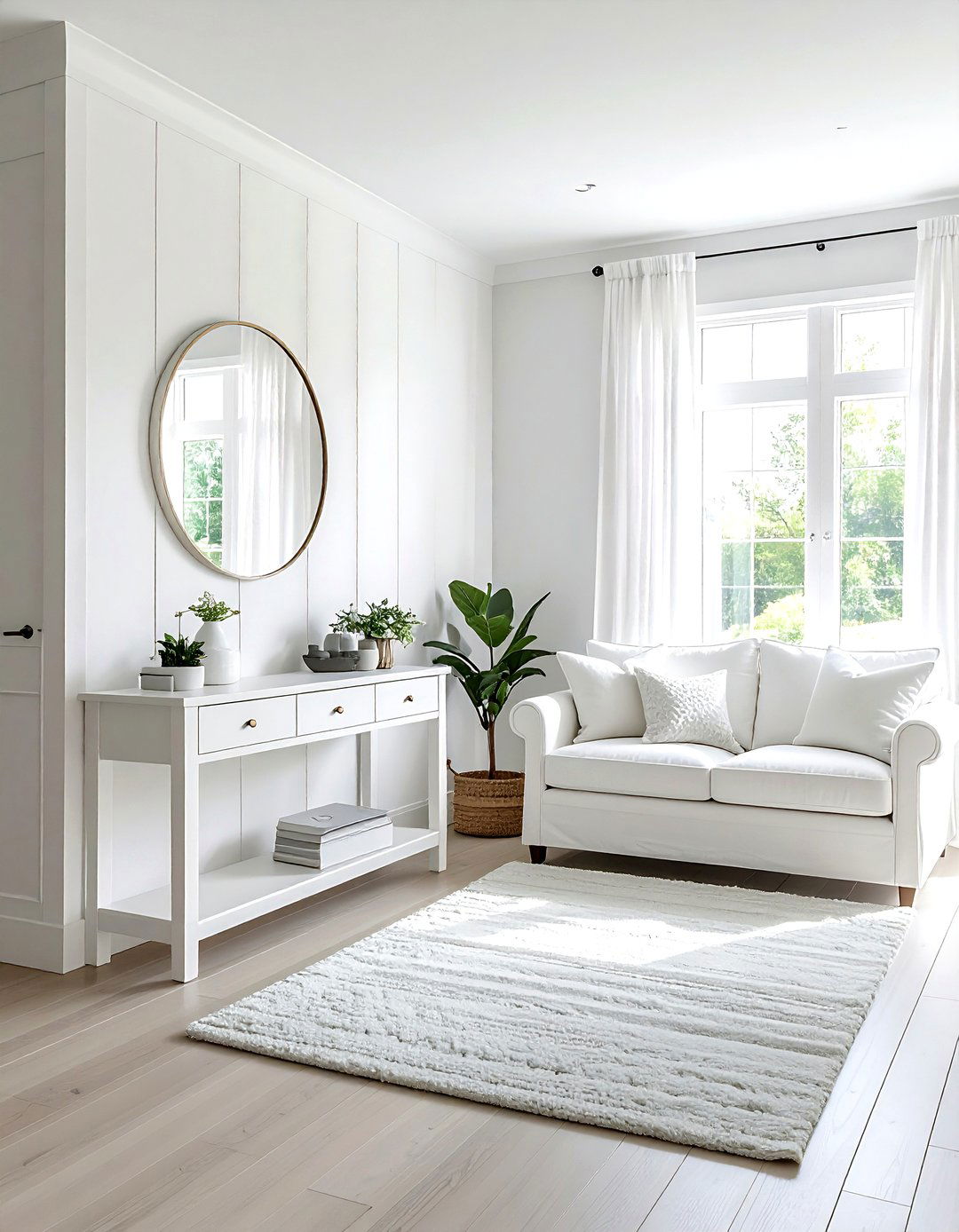 Small White Farmhouse Living Room Layout - 30 farmhouse white living room ideas