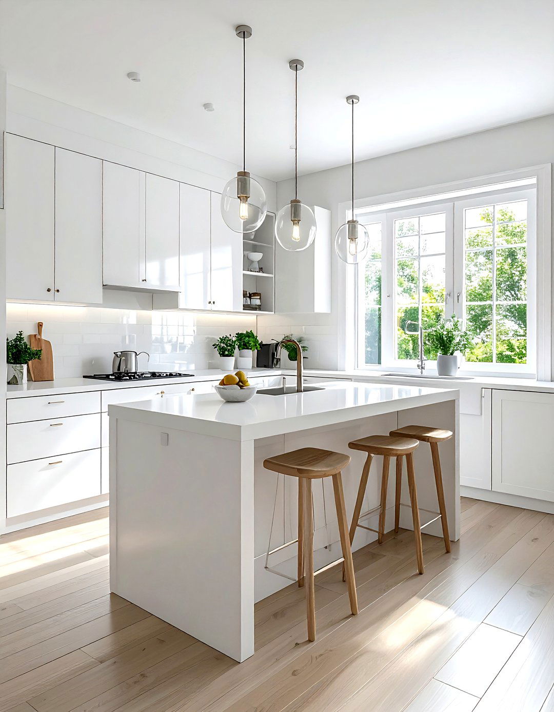 Small White Kitchen - 30 white kitchen design ideas