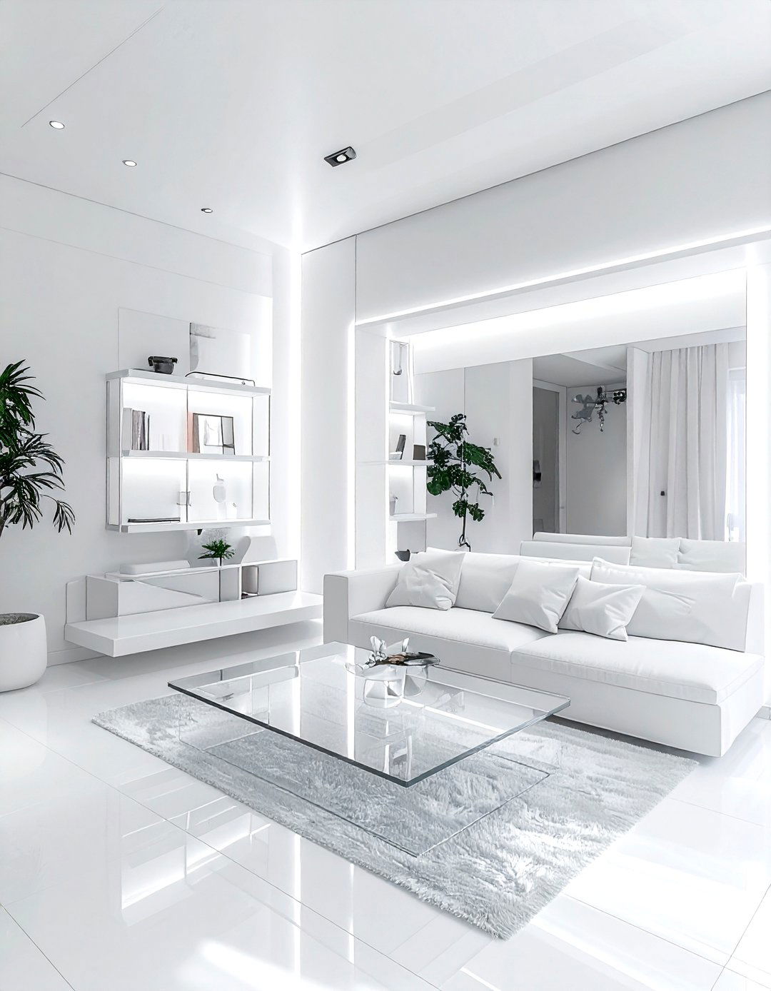 Small White Living Room - 30 white living room decor ideas