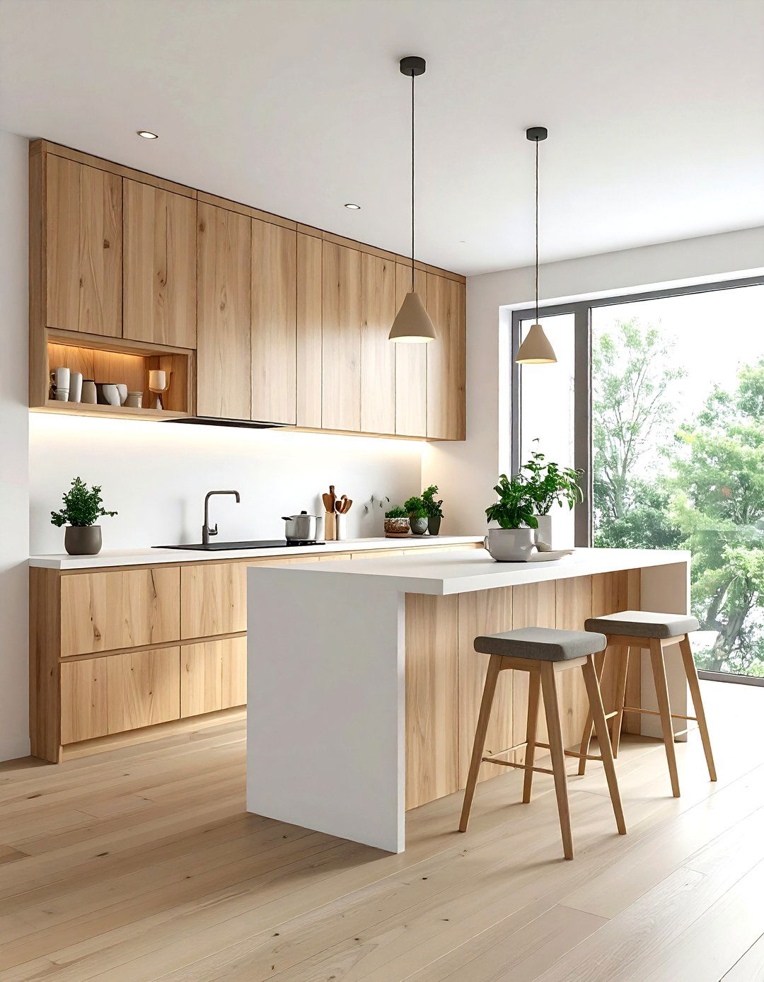 Small Wood Kitchen - 30 light wood kitchen ideas