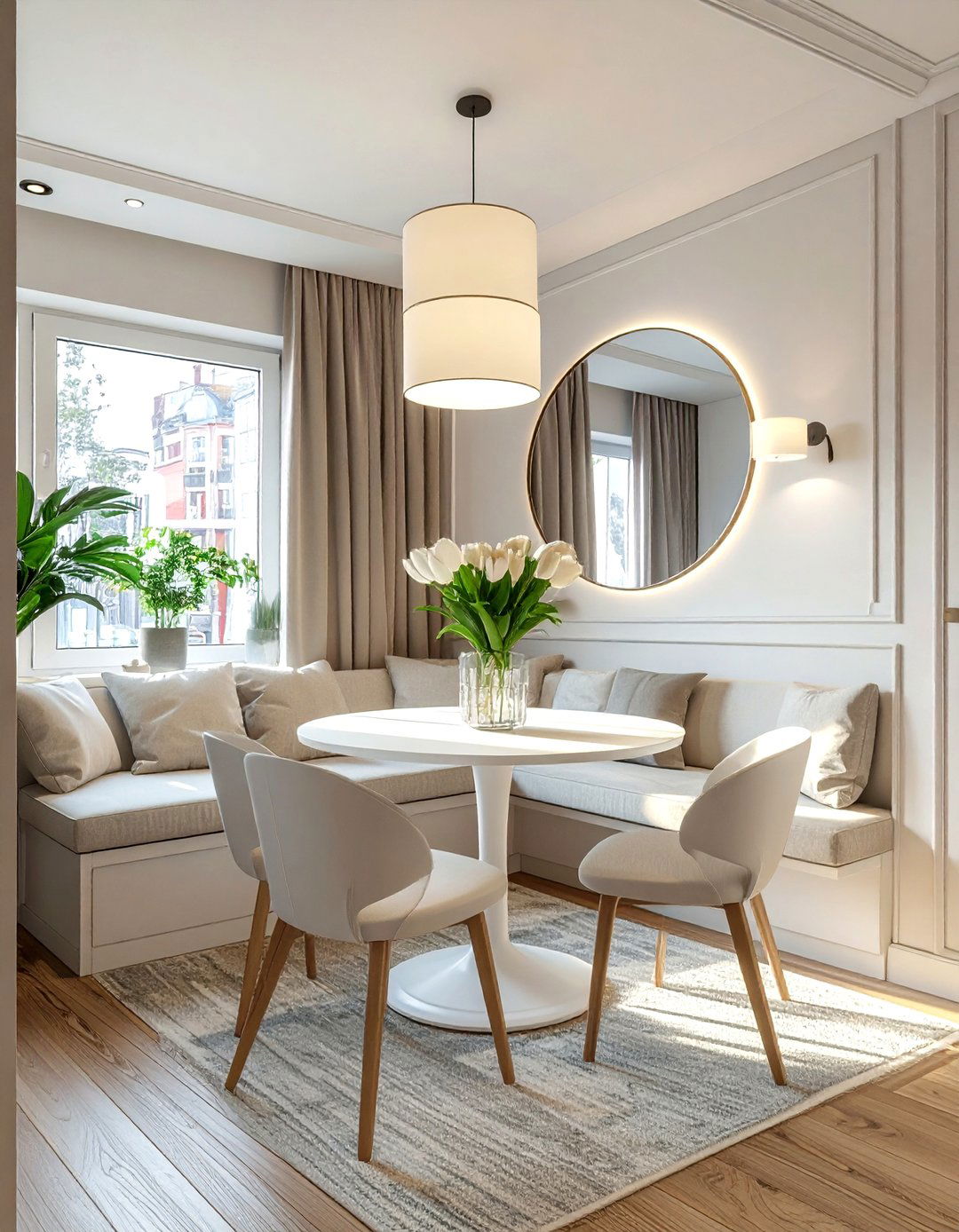 Small apartment dining area - 30 dining room before and after ideas