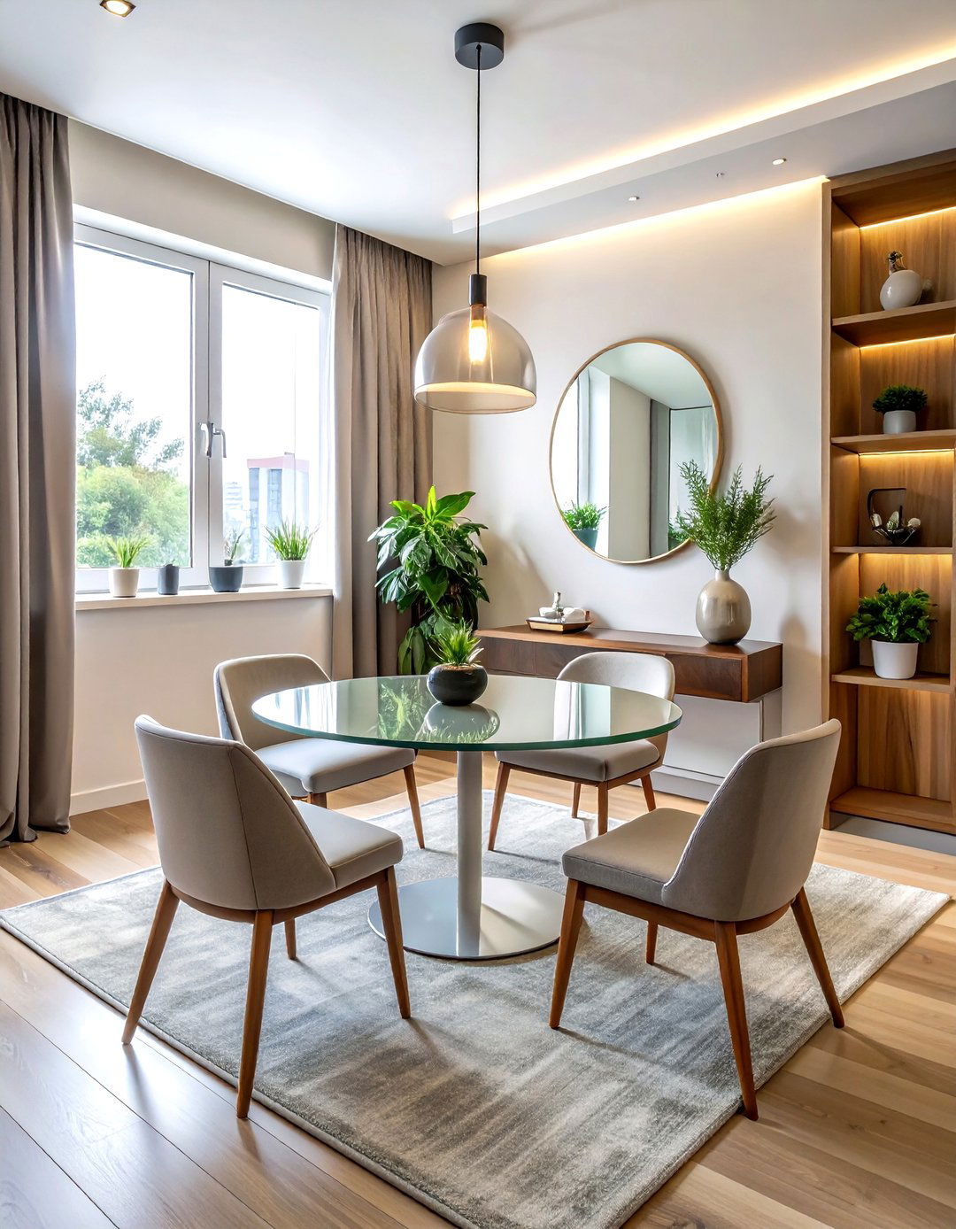 Small apartment dining area - 30 dining room decorating tips