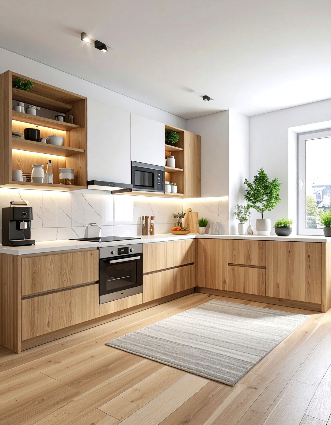 Small apartment kitchen - 30 stunning kitchen ideas