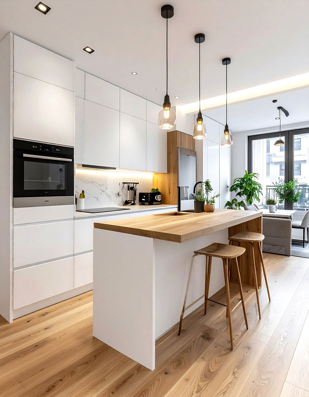 Small apartment kitchen - 30 uncomplicated kitchen ideas