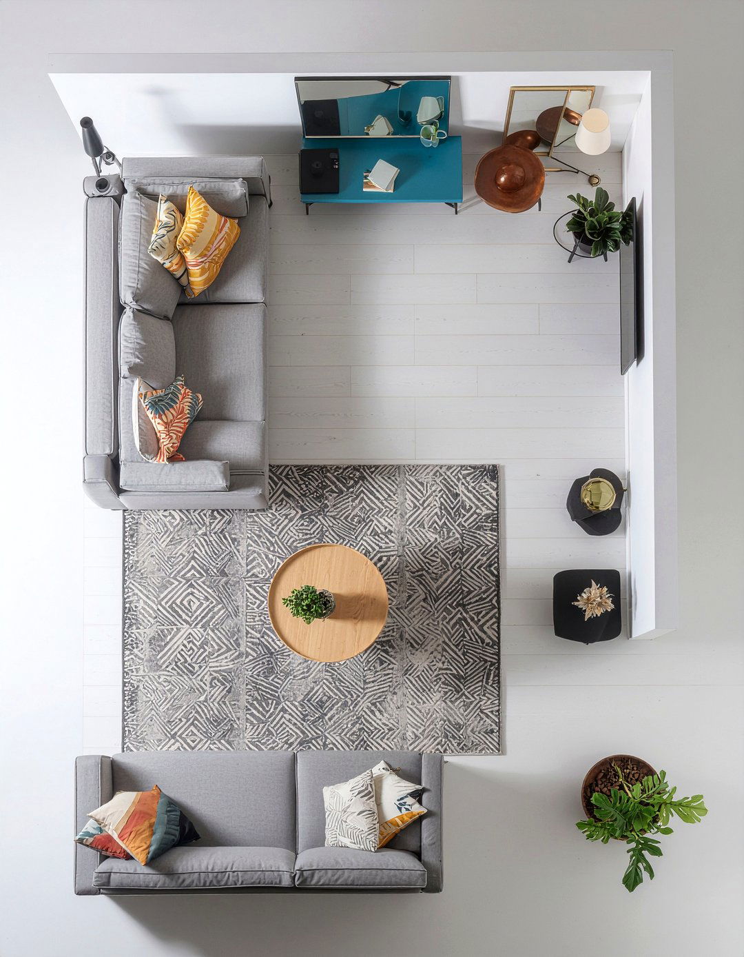 Small apartment layout - 30 Swedish living room ideas