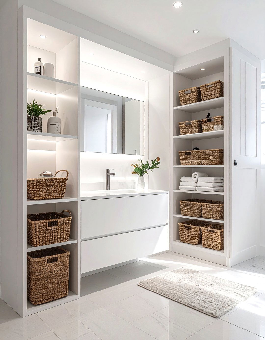 Small bathroom storage - 30 stunning bathroom ideas