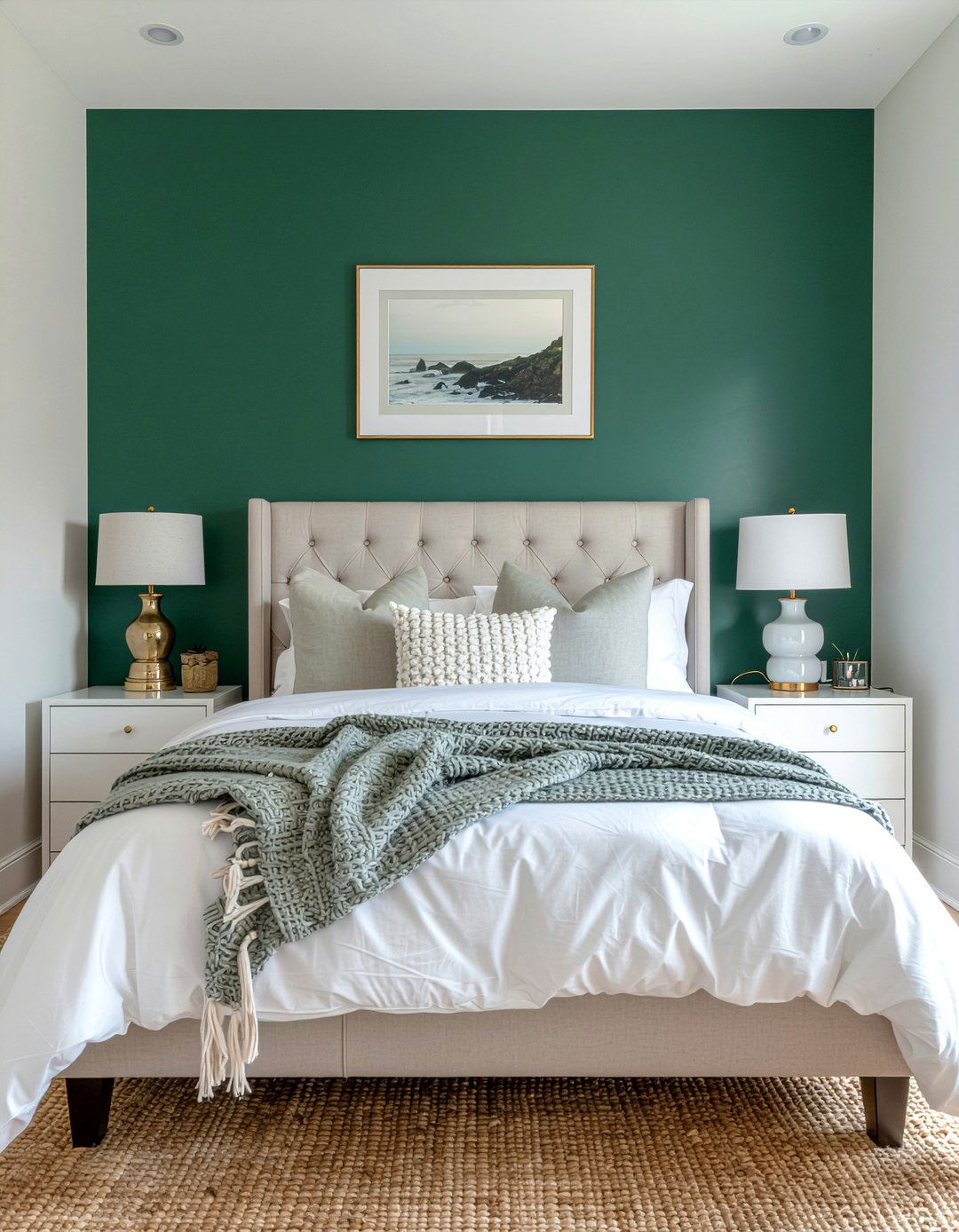 Small bedroom accent wall - 30 tiny bedroom ideas