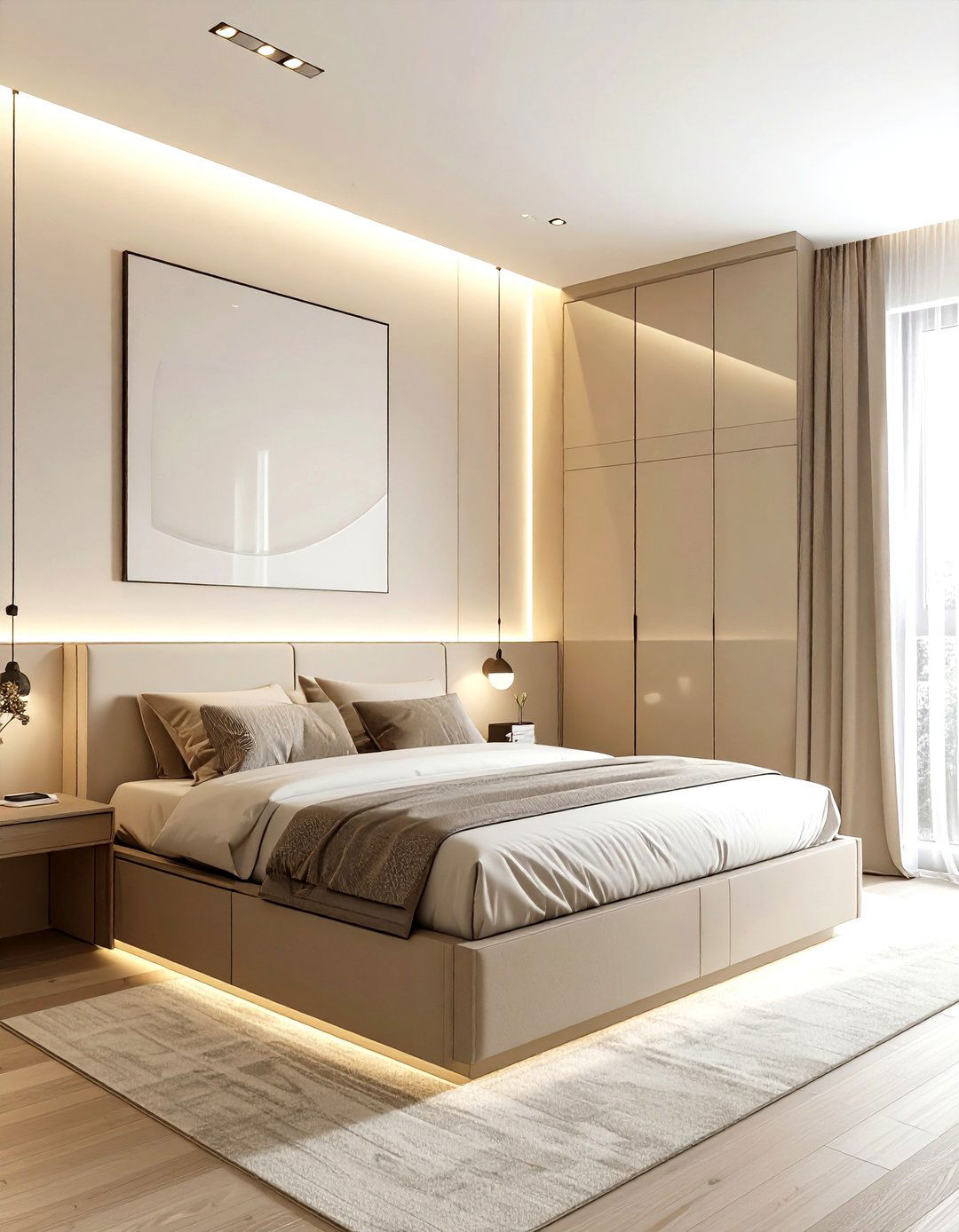 Small beige bedroom - 30 modern beige bedroom ideas