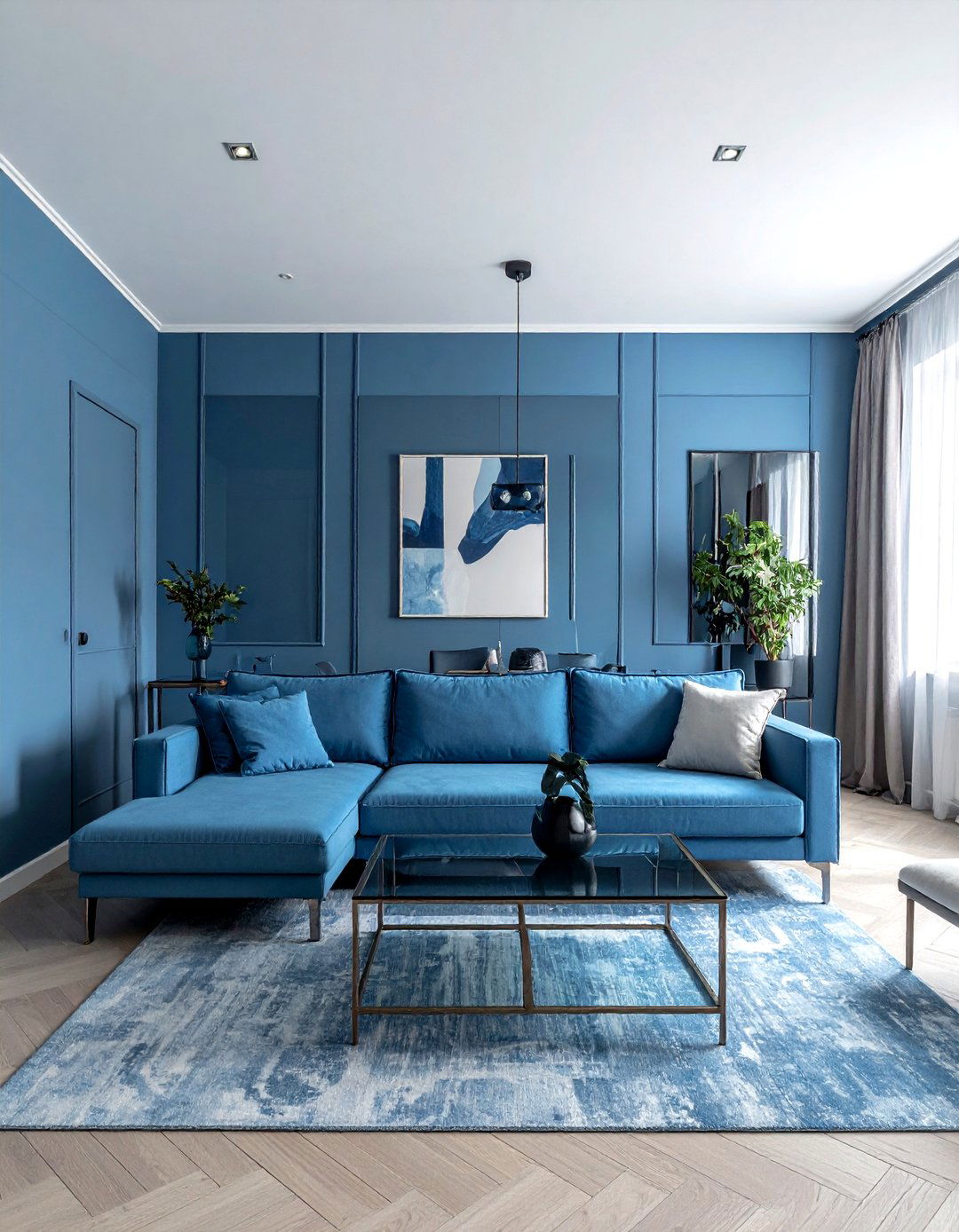 Small blue living room - 30 blue living room ideas