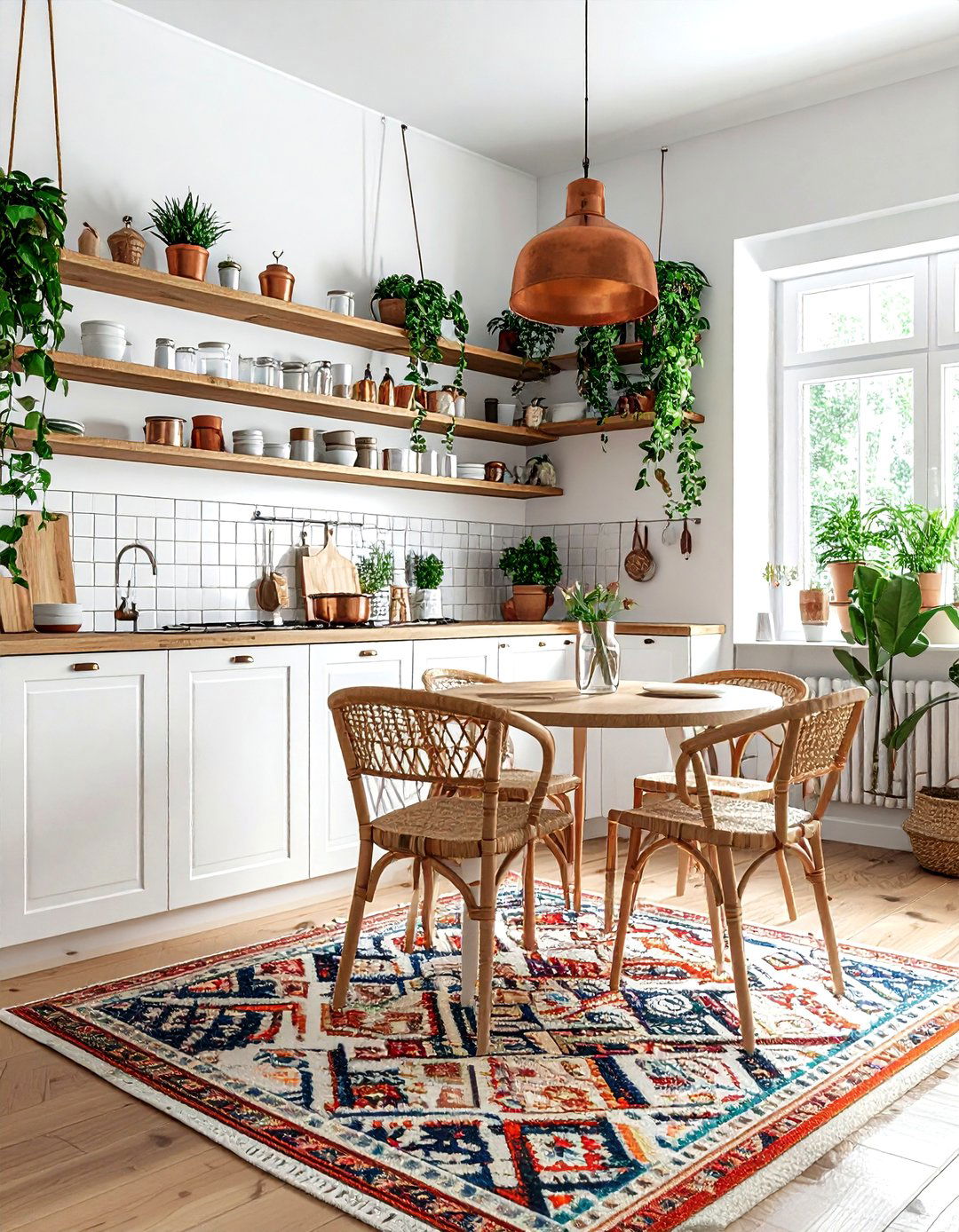 Small boho kitchen - 30 boho kitchen ideas