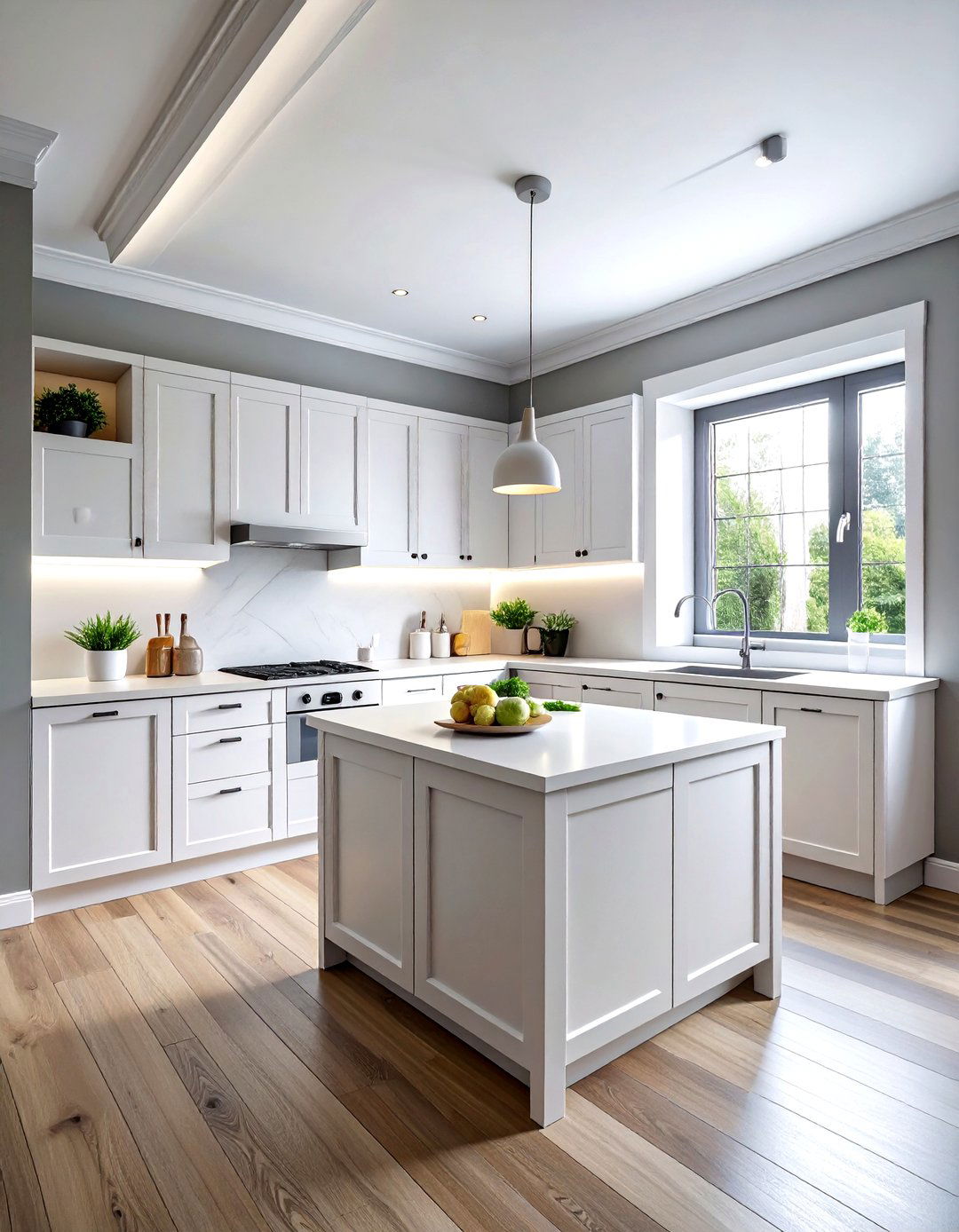 Small crown molding - 30 kitchen crown molding ideas