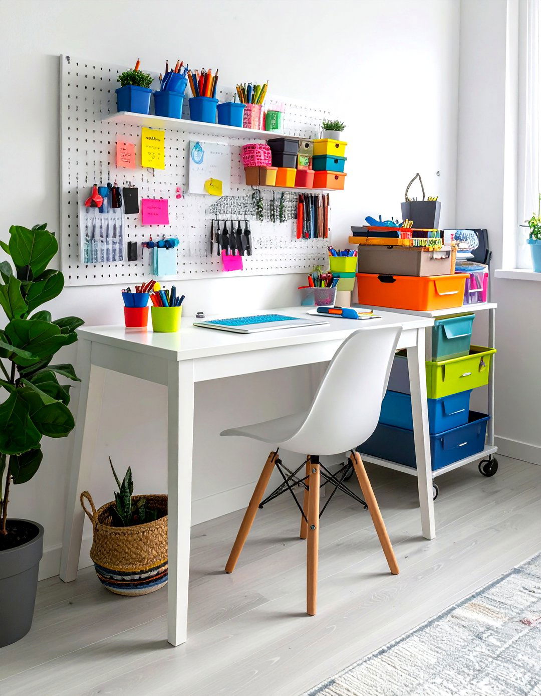 Small desk organization - 30 desk styling ideas