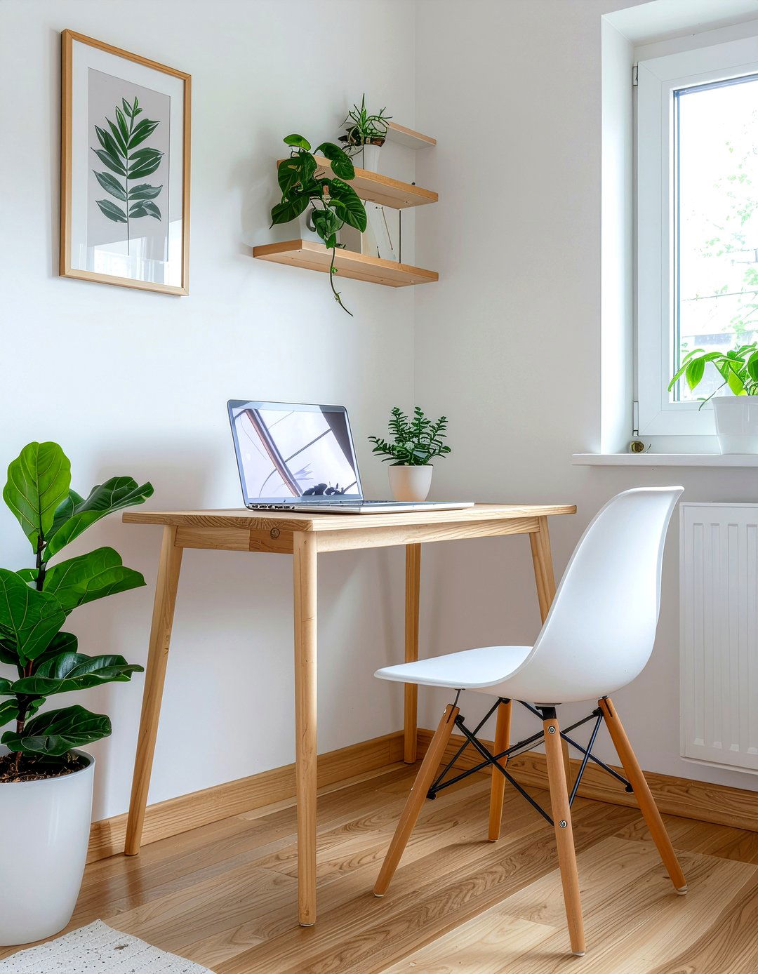 Small desk - 30 Korean bedroom ideas