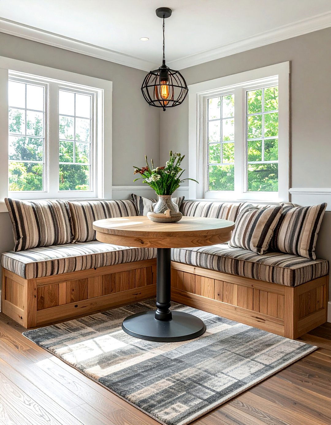 Small dining nook - 30 transitional dining room ideas