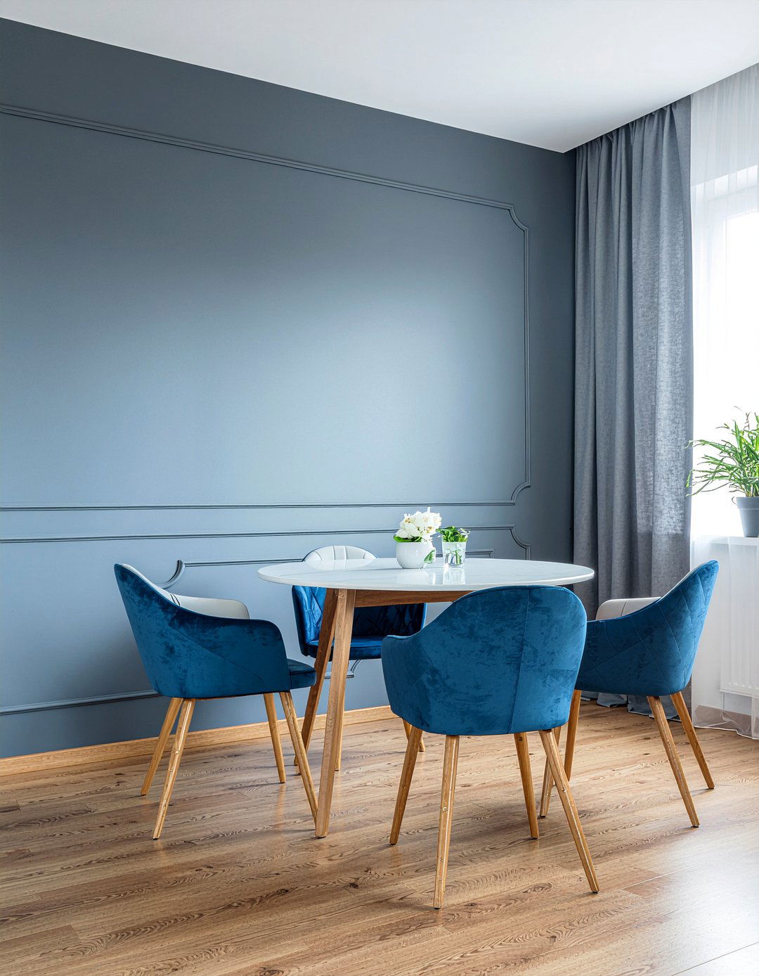 Small dining room wallpaper - 30 dining room transformation ideas