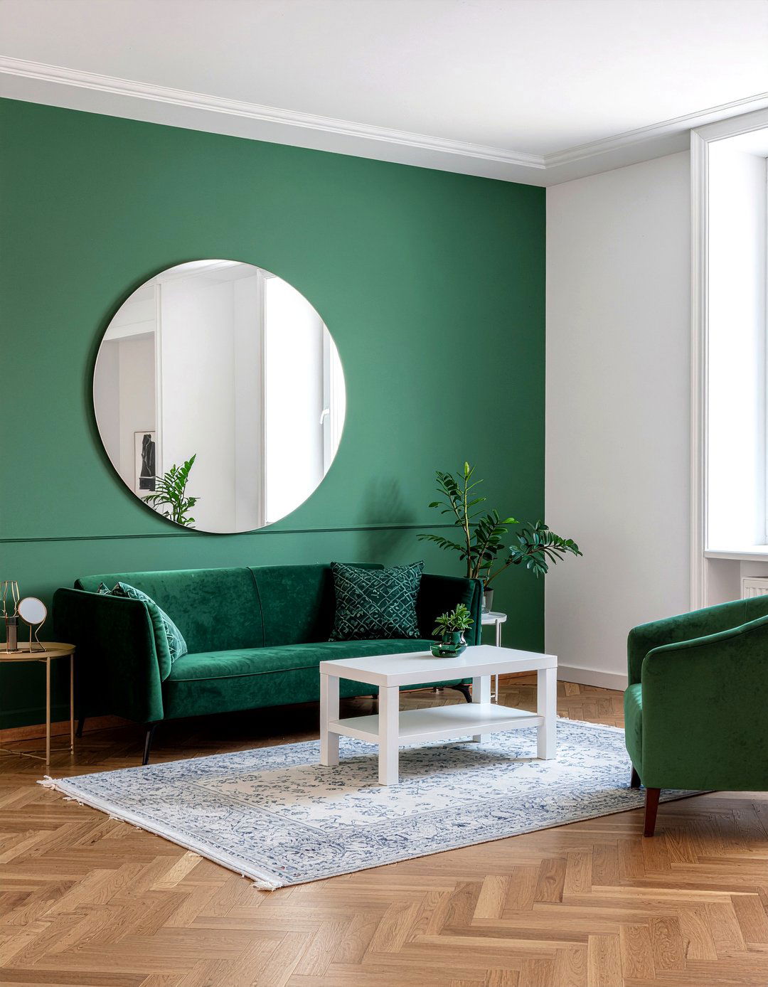 Small emerald green living room - 30 emerald living room ideas
