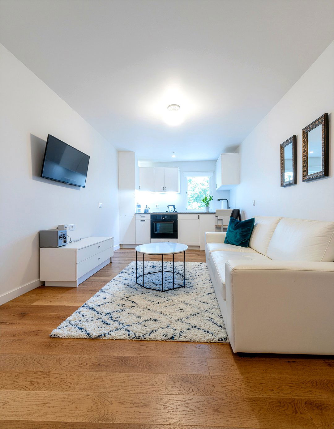 Small garage apartment living room - 30 converted garage living room ideas