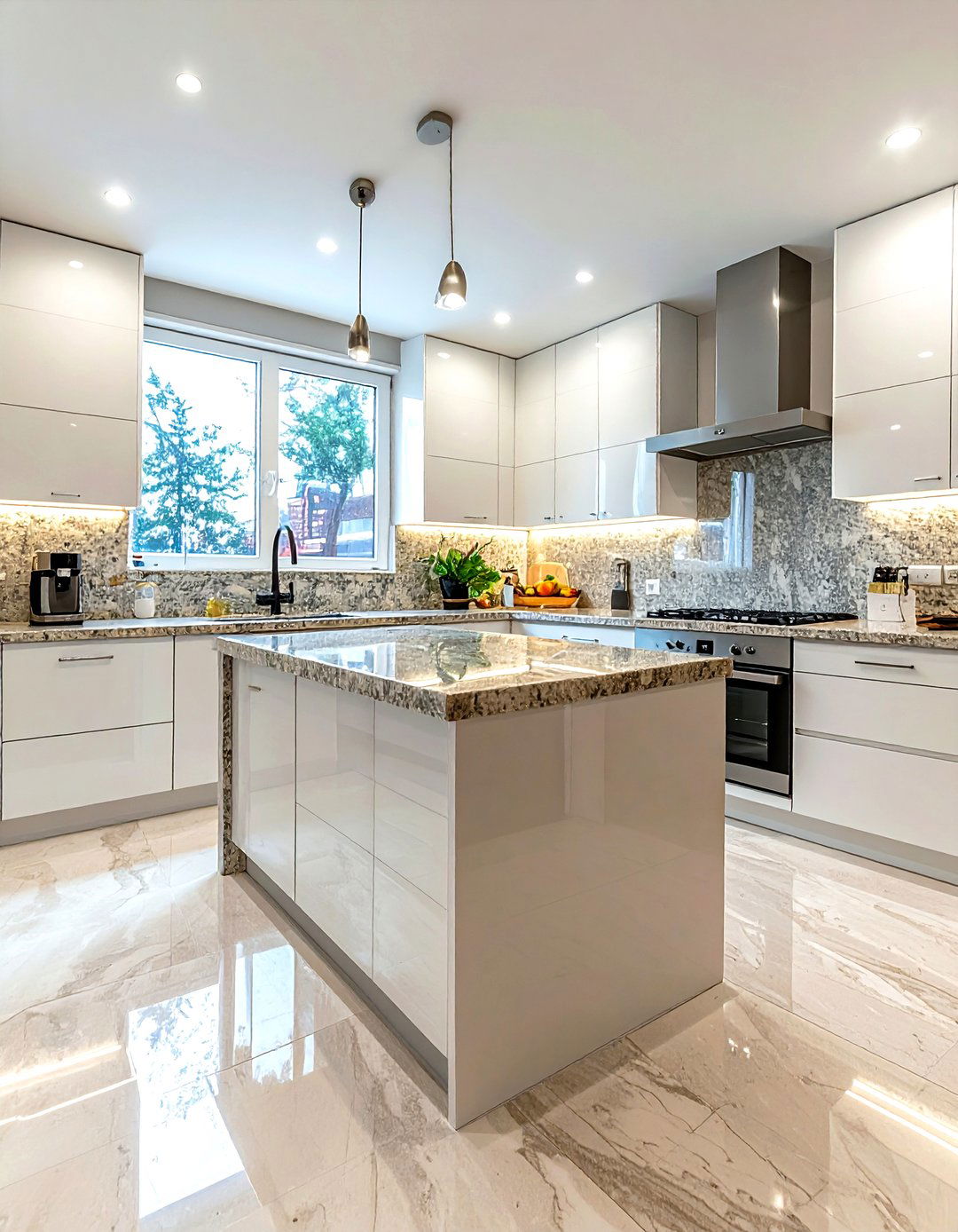 Small granite kitchen - 30 granite kitchen ideas