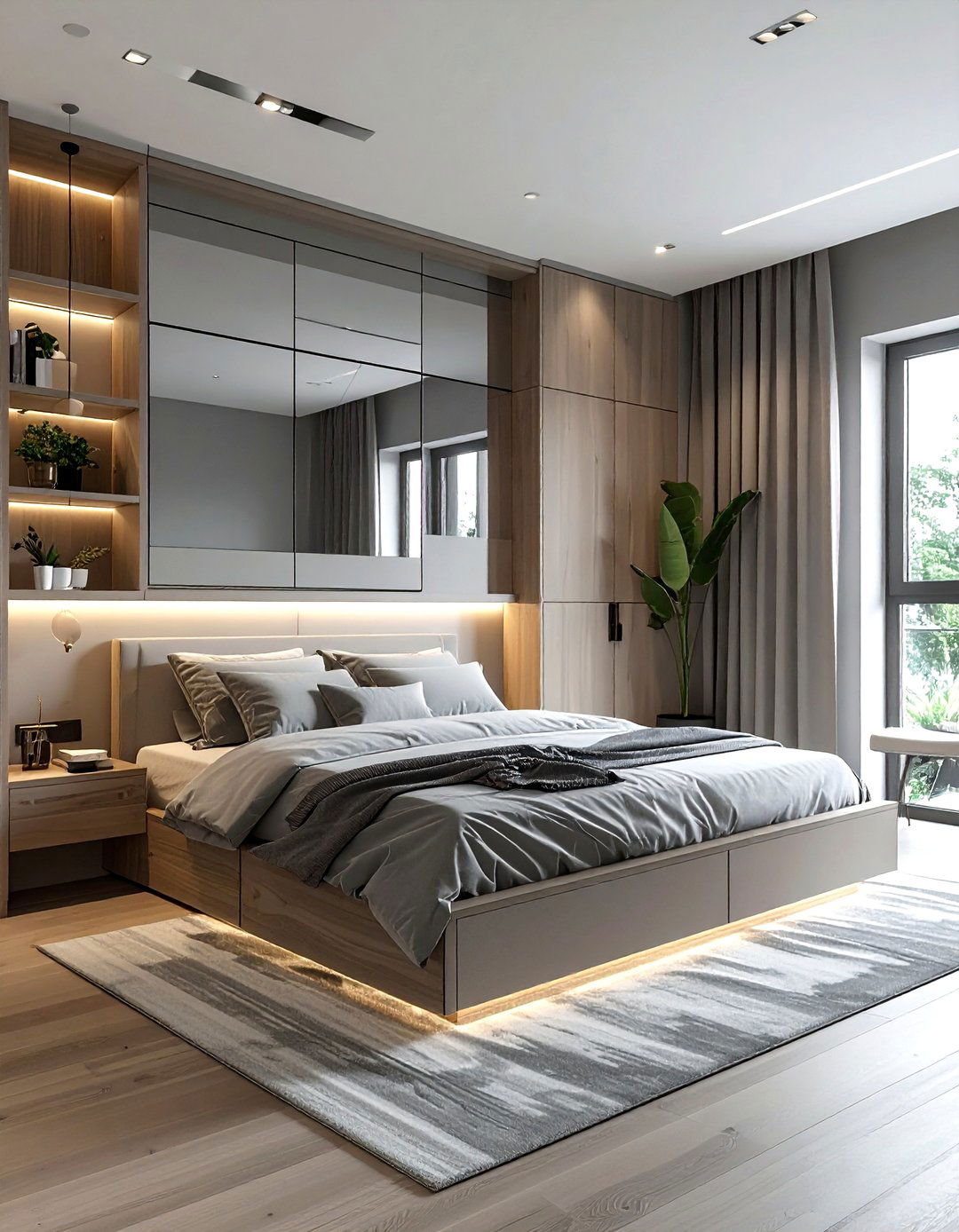 Small gray bedroom - 30 gray bedroom decor ideas
