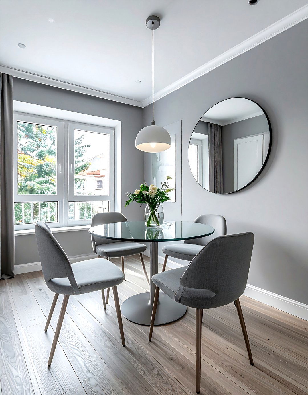 Small gray dining room - 30 cool gray dining room ideas