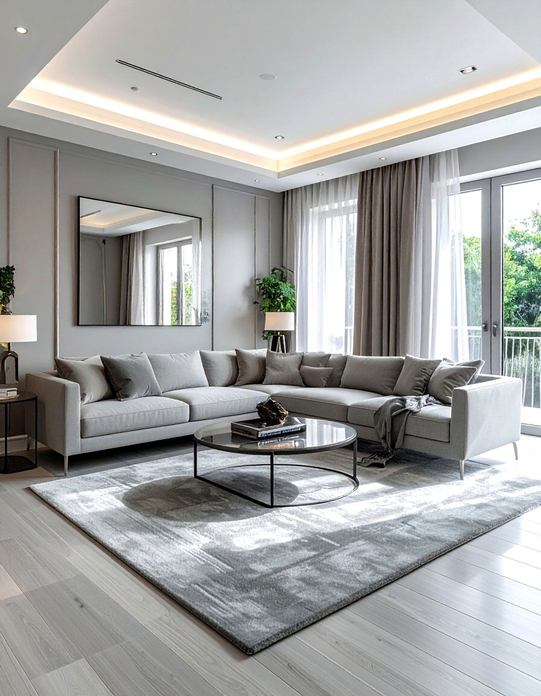 Small gray living room - 30 contemporary gray living room ideas