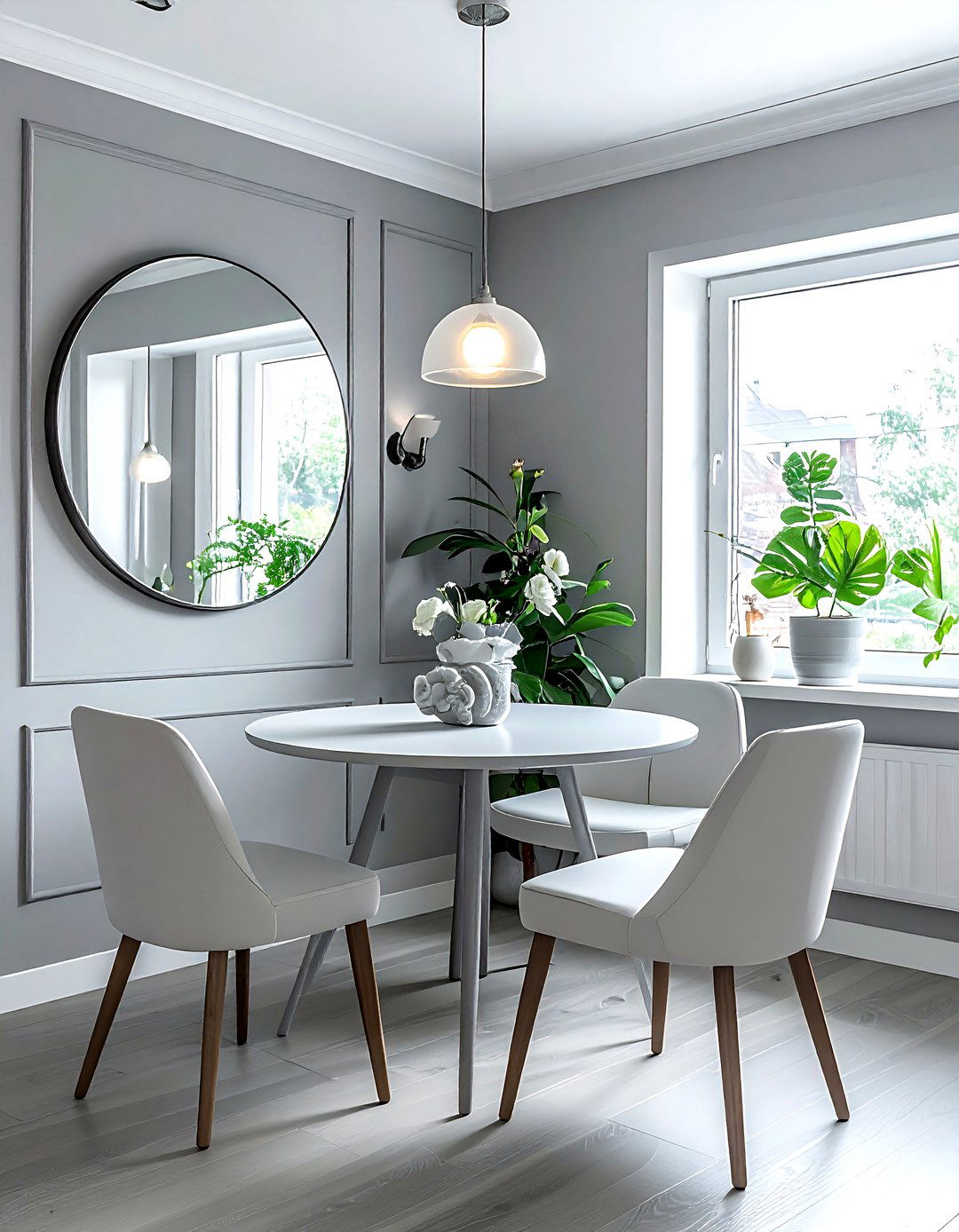 Small grey dining room - 30 grey dining room ideas