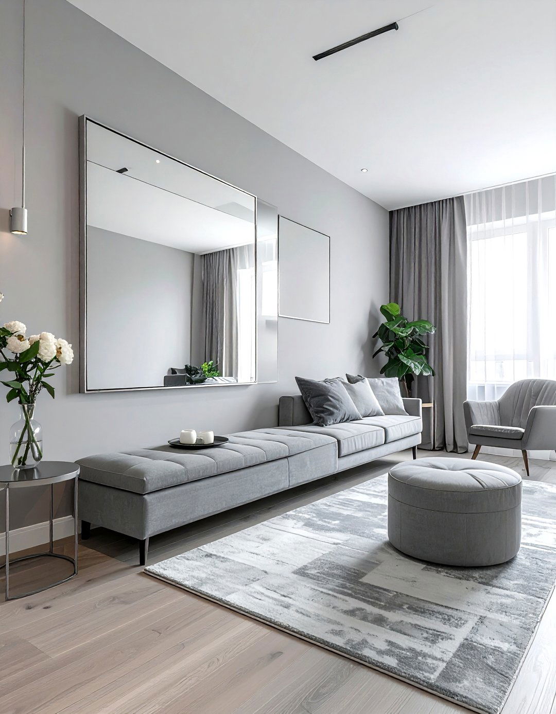 Small grey living room - 30 contemporary grey living room ideas