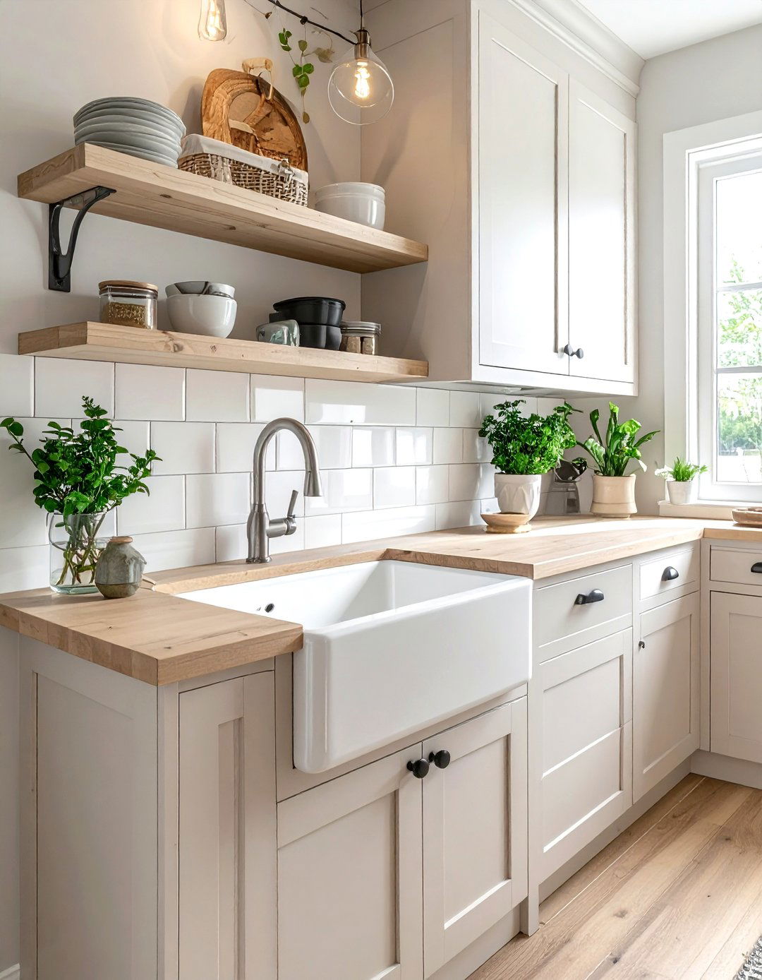 Small kitchen farmhouse sink - 30 farmhouse sink kitchen ideas