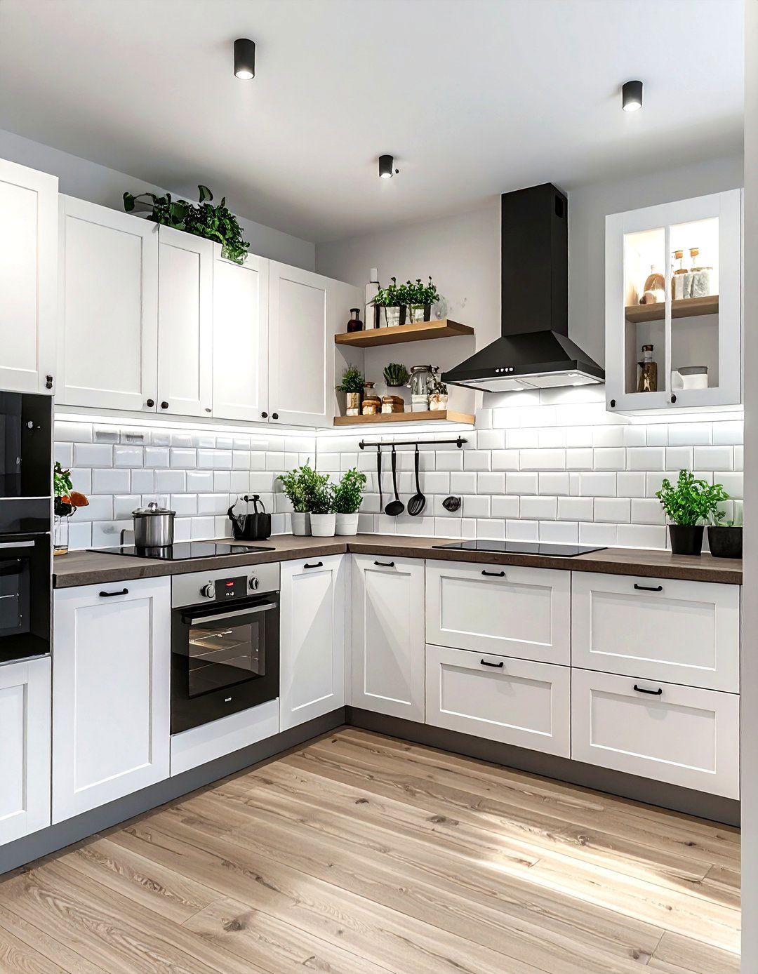 Small kitchen with downdraft ventilation - 30 downdraft cooktop kitchen ideas