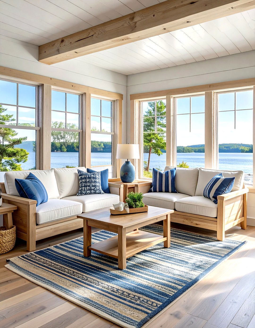 Small lake house - 30 living room cabin furniture ideas