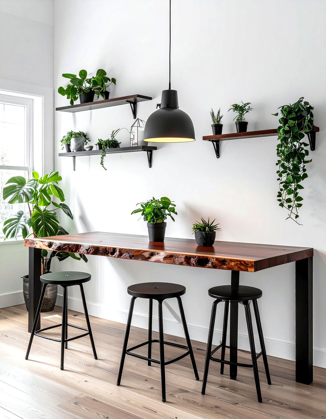 Small live edge dining - 30 live edge dining room ideas