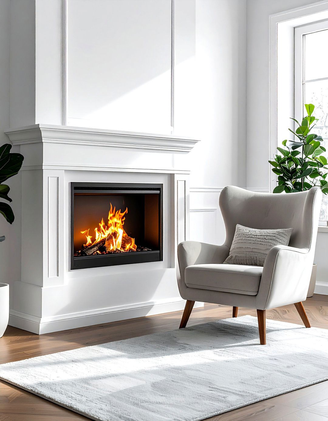 Small living room fireplace - 30 compact living room ideas
