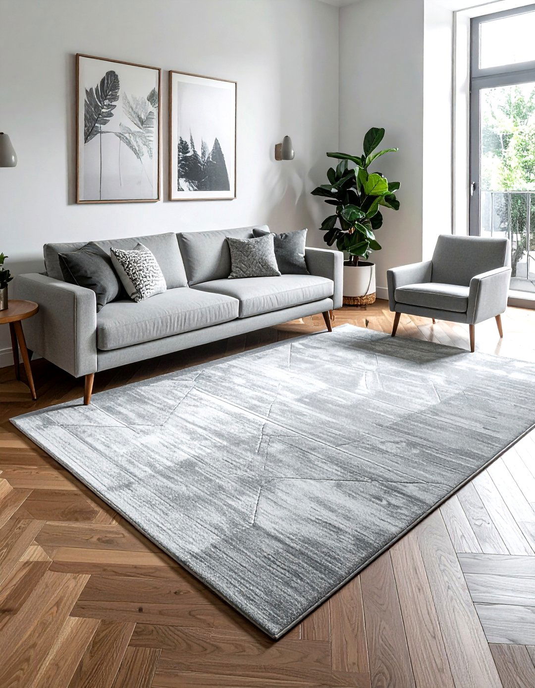 Small living room rug - 30 compact living room ideas