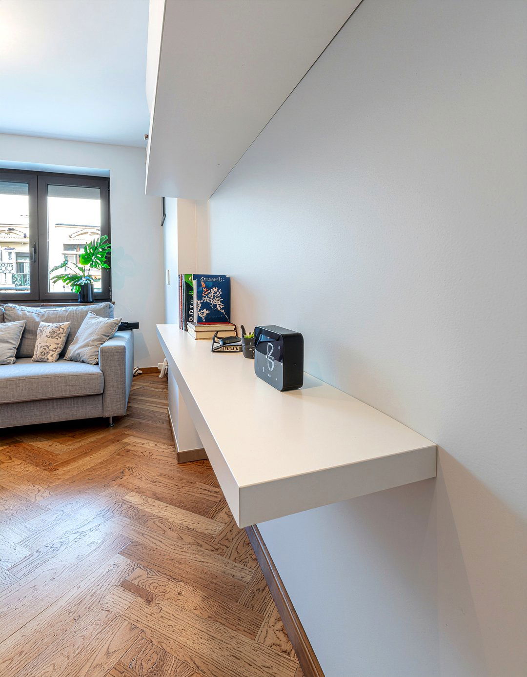 Small living room shelves - 30 living room floating shelves