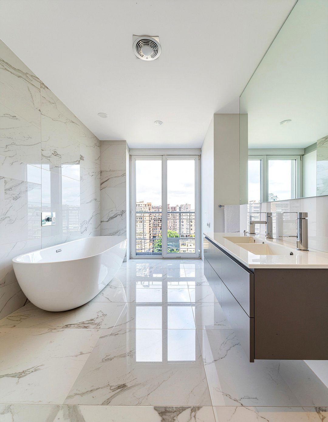30 Marble Look Bathroom Ideas for Elegant Affordable Luxury