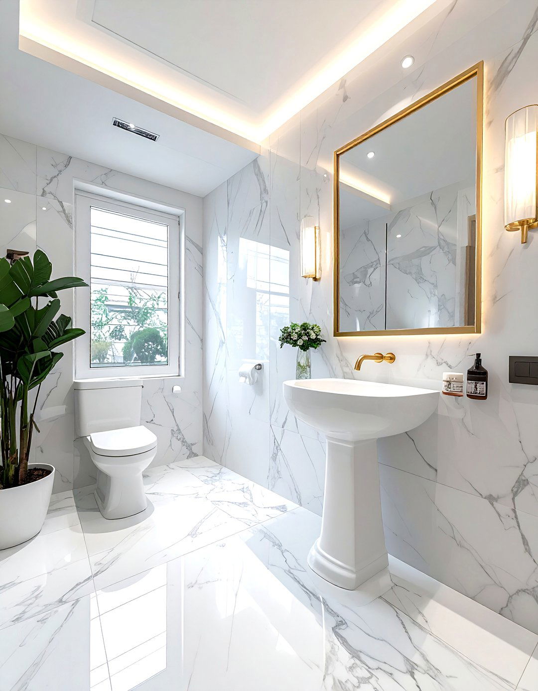 30 Luxurious Statuario Marble Bathroom Ideas for Your Home