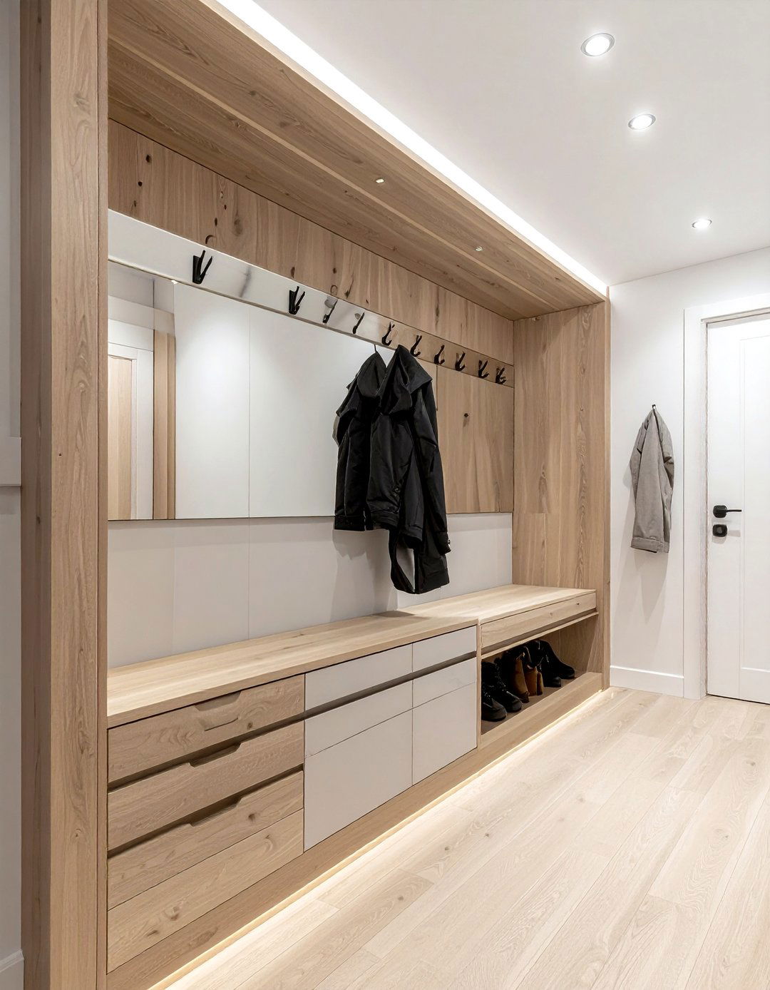 Small mudroom storage - 30 mudroom decor ideas