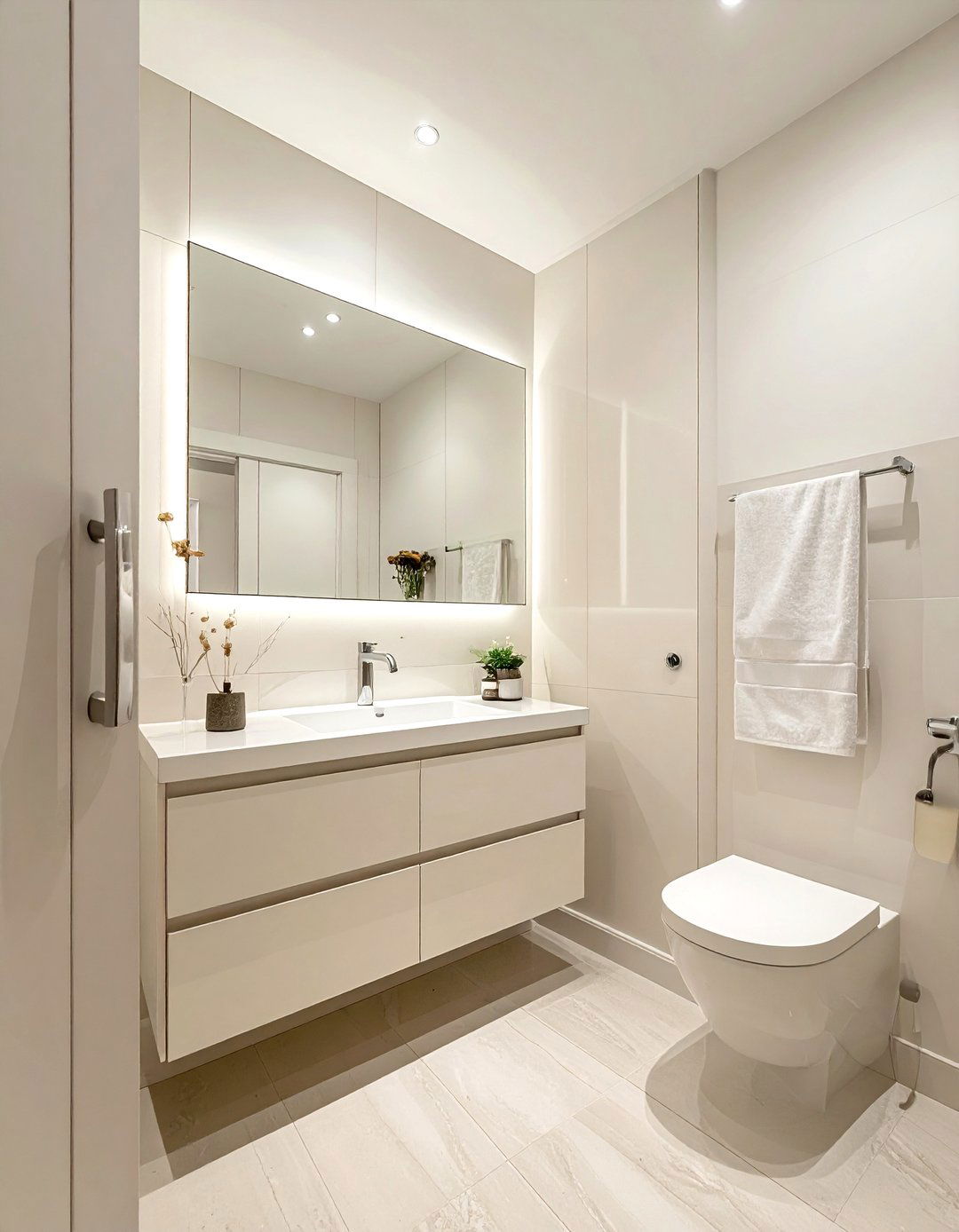 30 Refreshing Off-White Bathroom Ideas for Your Next Remodel