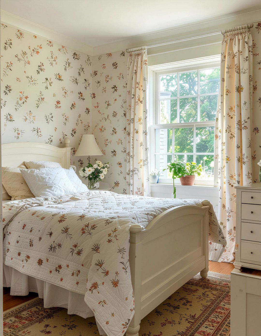 Small print floral wallpaper - 30 floral wallpaper ideas