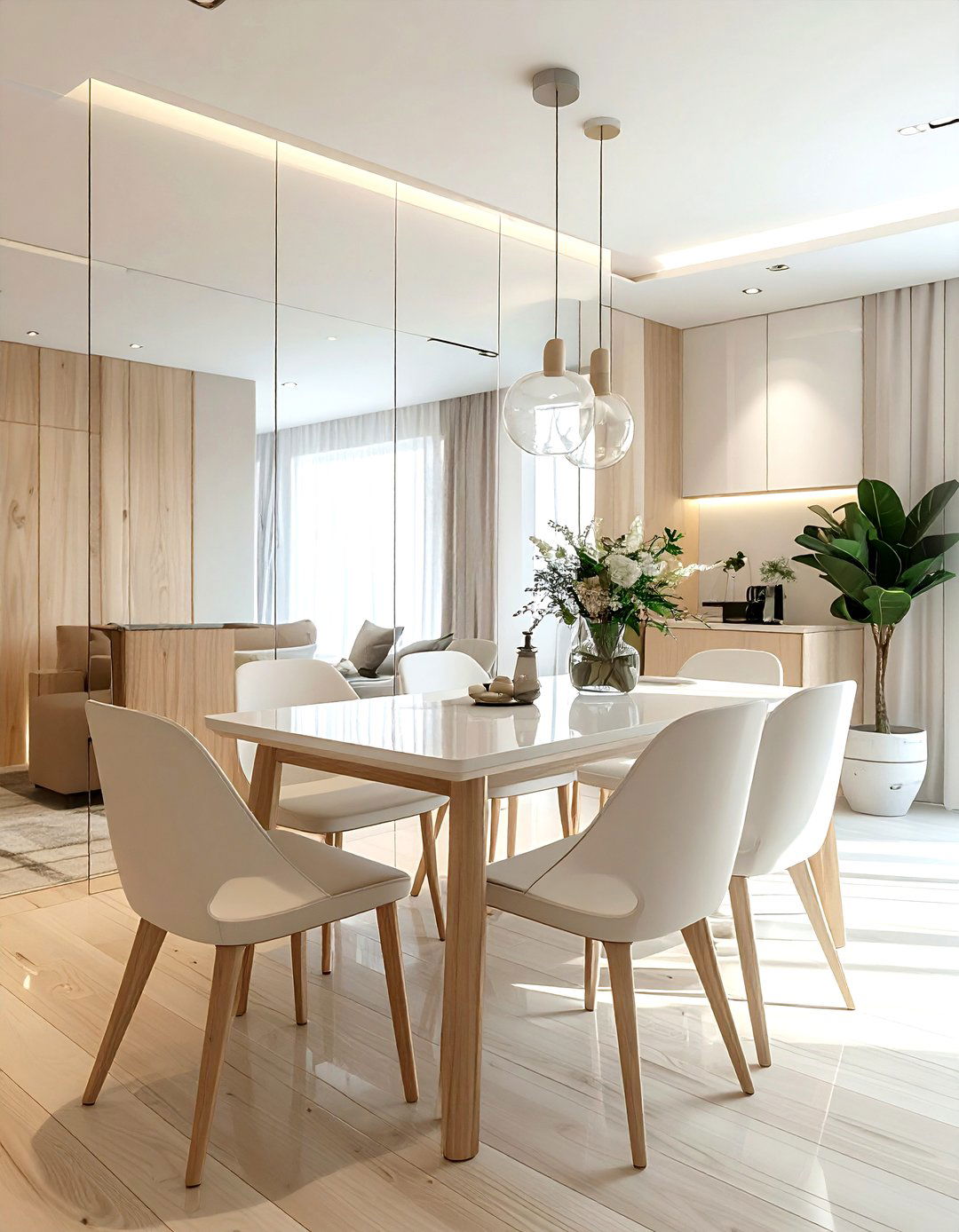 Small space living dining room - 30 living room with dining area ideas