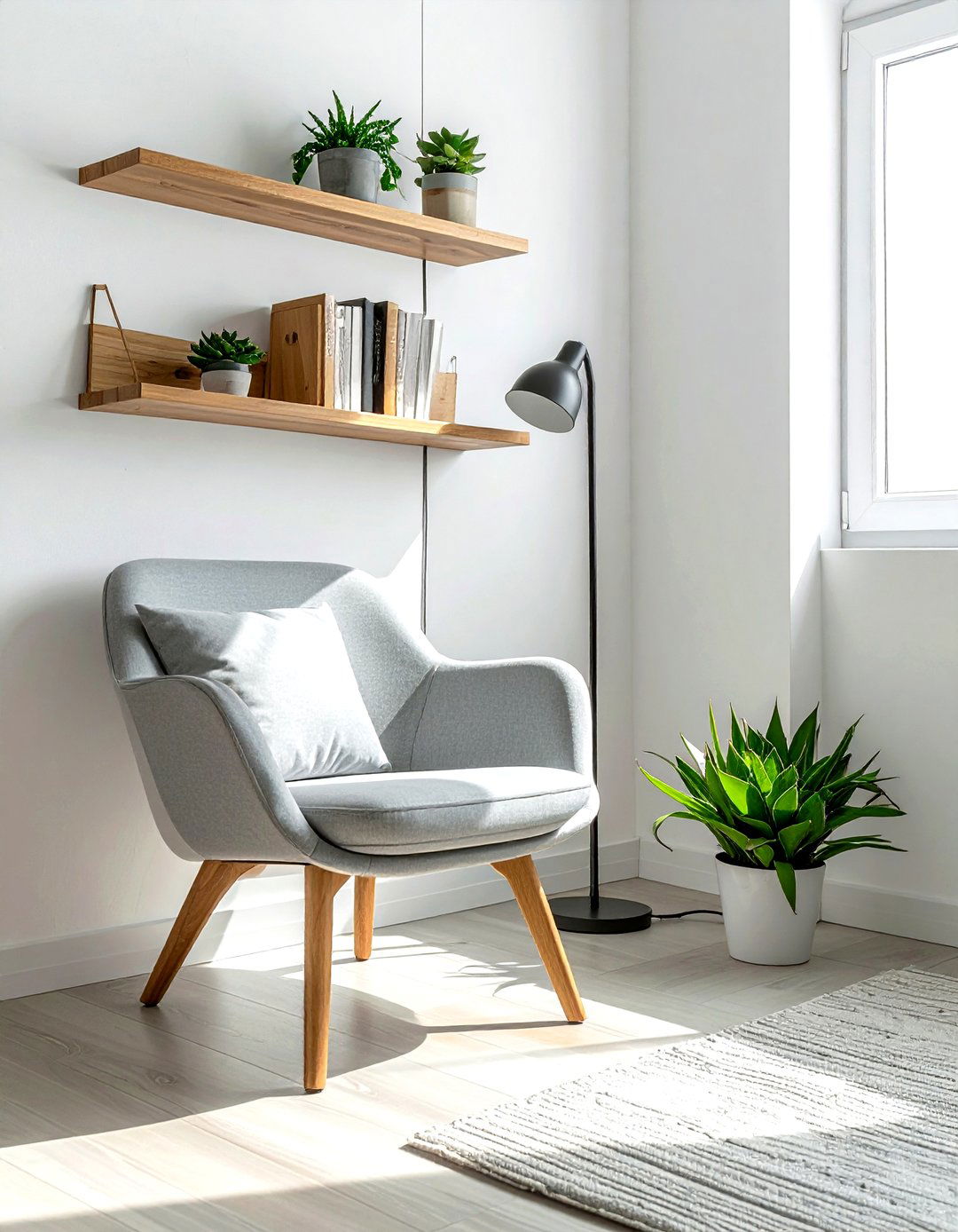 Small space reading nook - 30 living room reading nook ideas