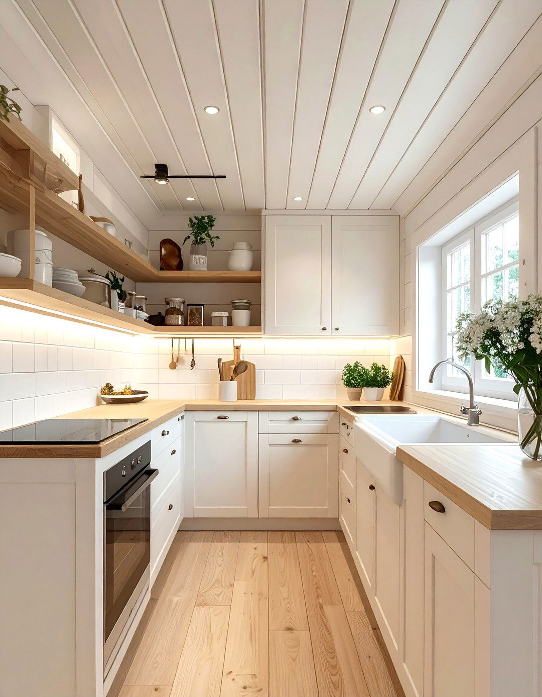 Small space tongue and groove kitchen - 30 kitchen tongue and groove ceiling ideas