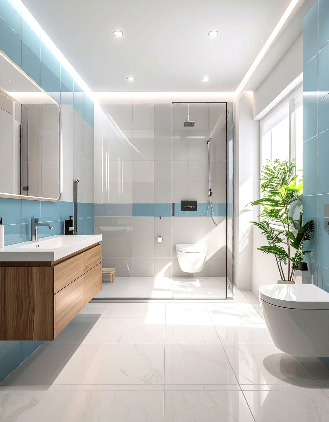 Small square bathroom layout - 30 bathroom furniture layout