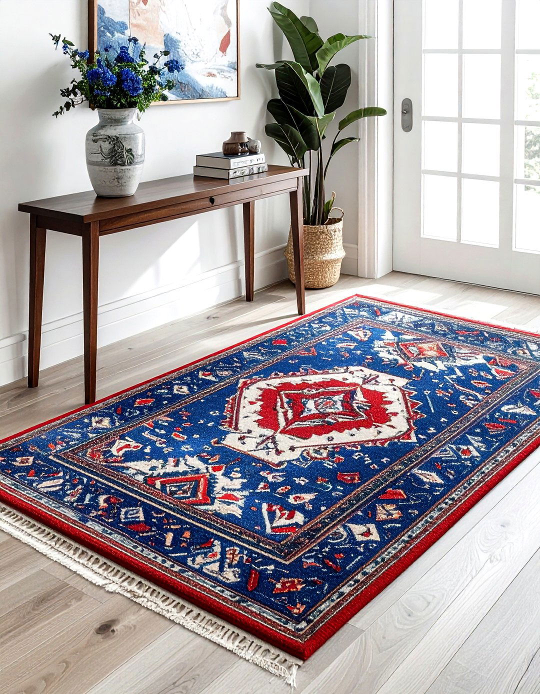 Small vintage entryway rug - 30 vintage rug ideas